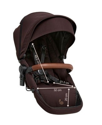 Beemoo Pro Multi 2 Søskensete, Espresso Brown