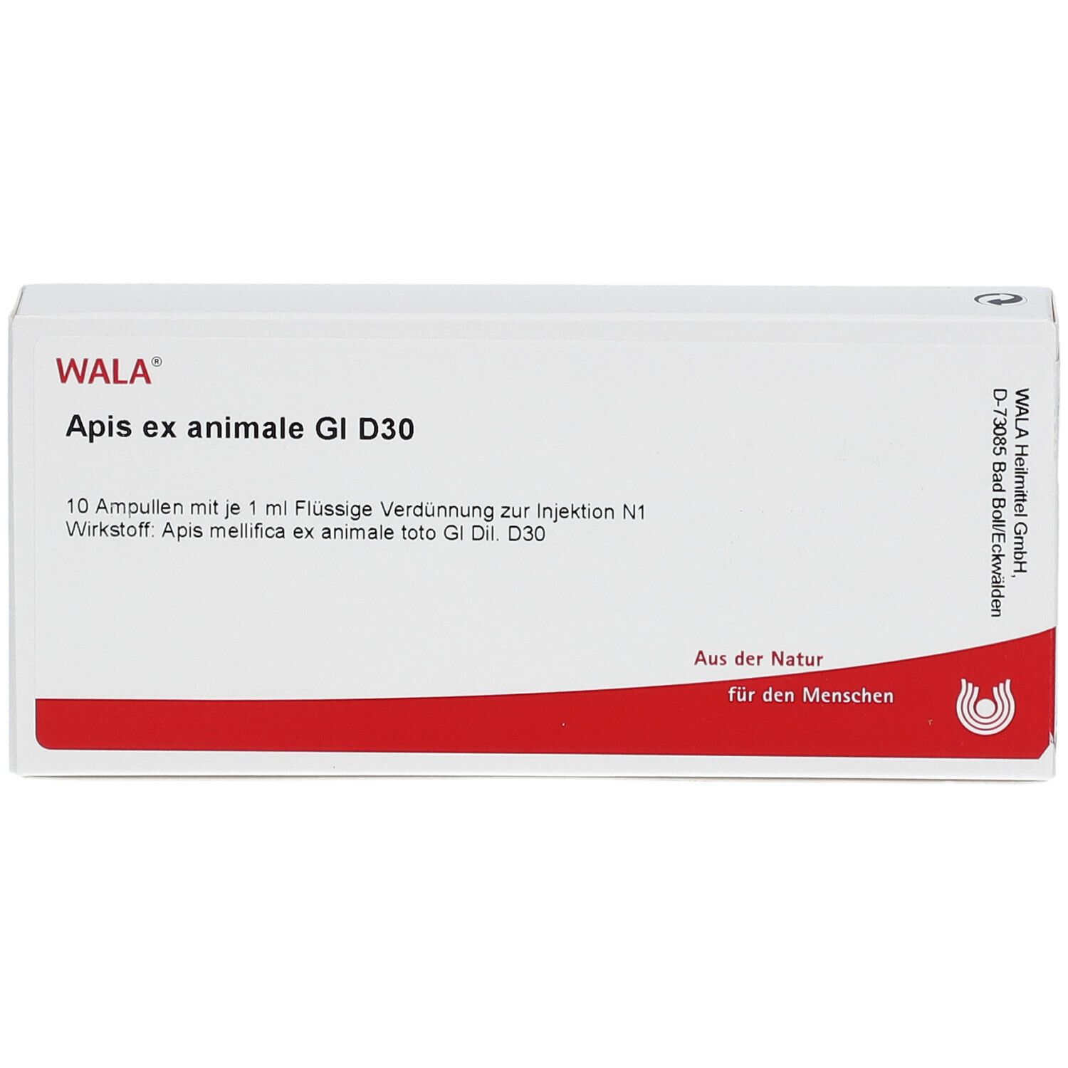 WALA® Apis Ex Animale Gl D 30 Amp.