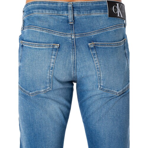 Calvin Klein Jeans - Slim Jeans Azul