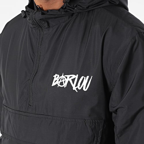 Coupe-Vent Barlou Noir Blanc