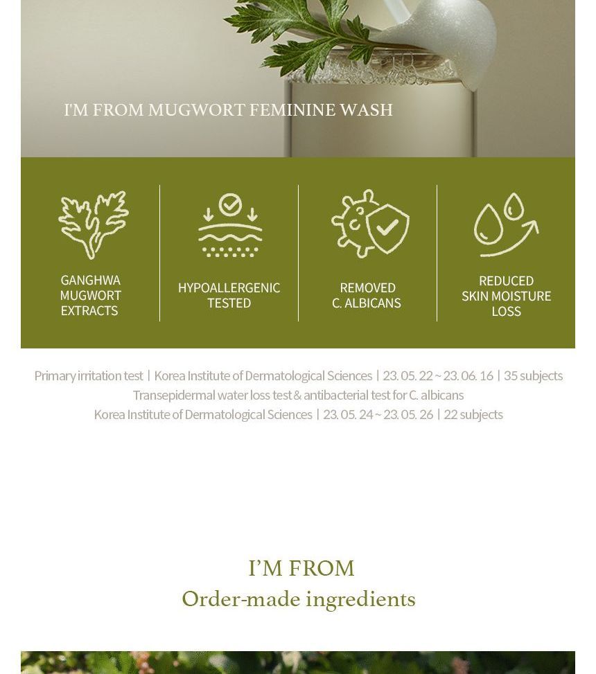 Ik kom uit - Mugwort Feminine Wash