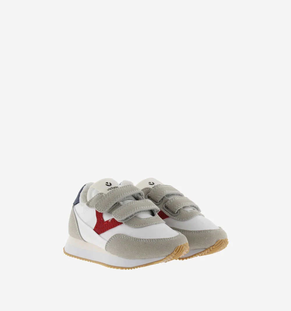 ASTRO SCRATCH CONTRASTE Baskets détails couleur pour enfant ROJO