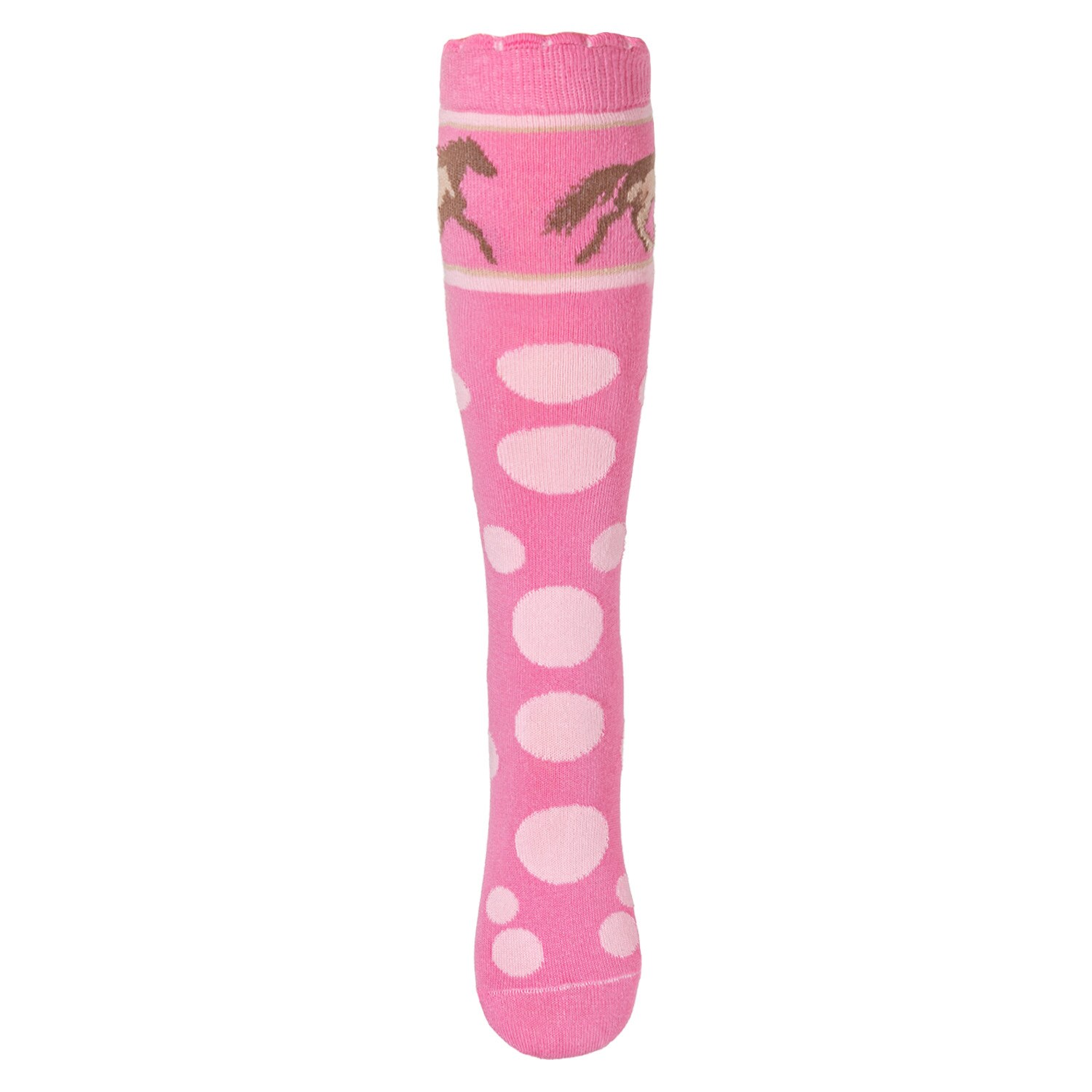 Cotton Prime® Kinder Kniestrümpfe 6 Paar, mit Pferde Motiven