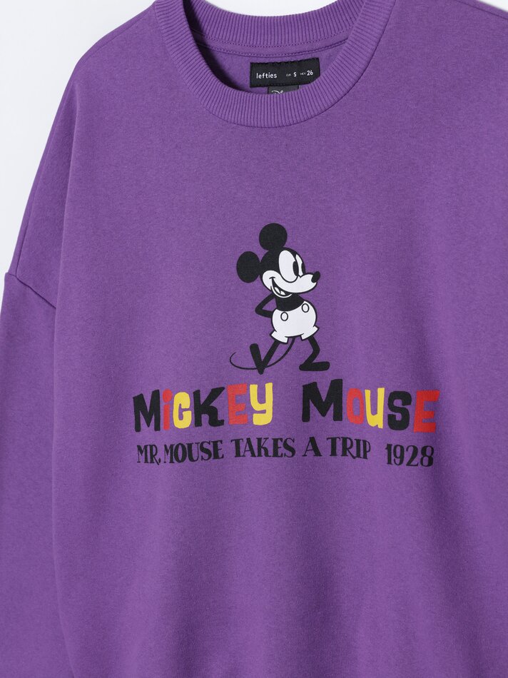 Moletom Mickey Mouse ©DS - Lilás