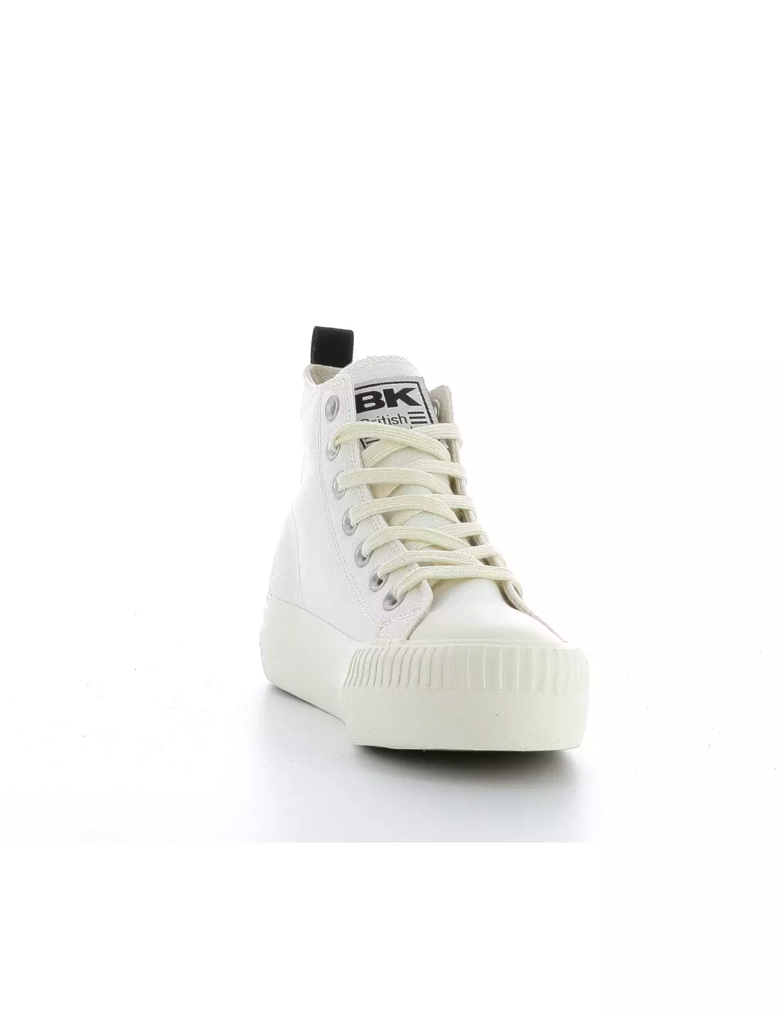 BRITISH KNIGHTS KAYA MID PRINTED - Baskets OFFWHITE/REDHEART