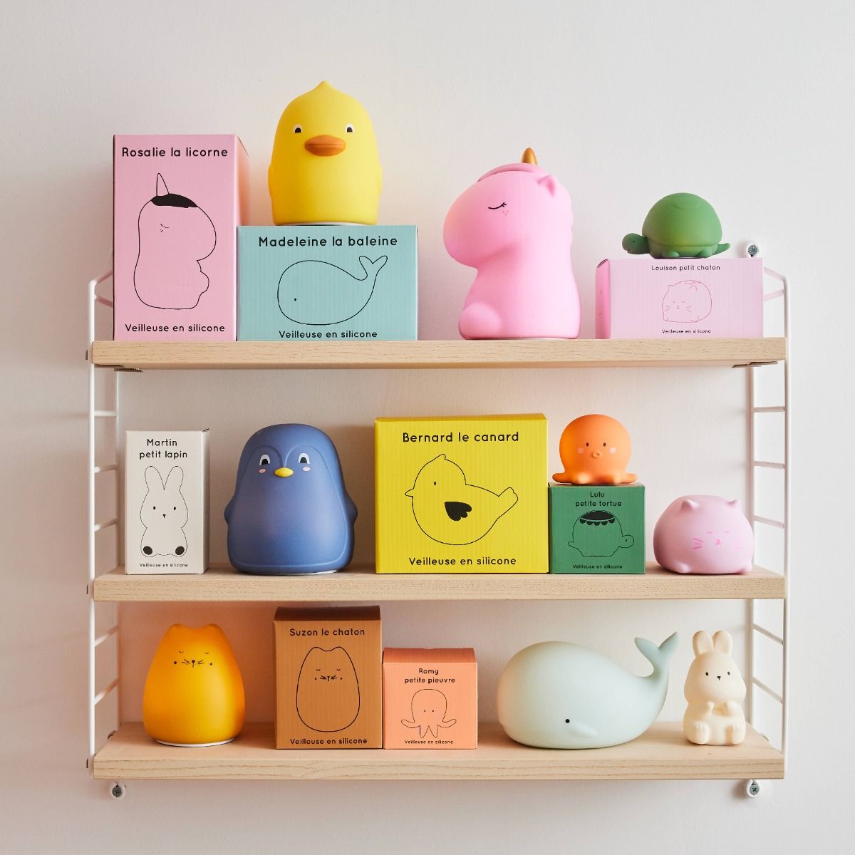 Veilleuse Madeleine la baleine rechargeable Petit toi