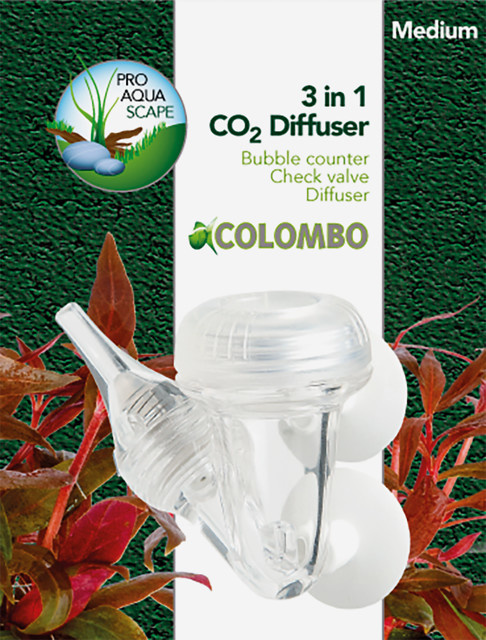 Colombo 3 in 1 CO2 Diffuser Large