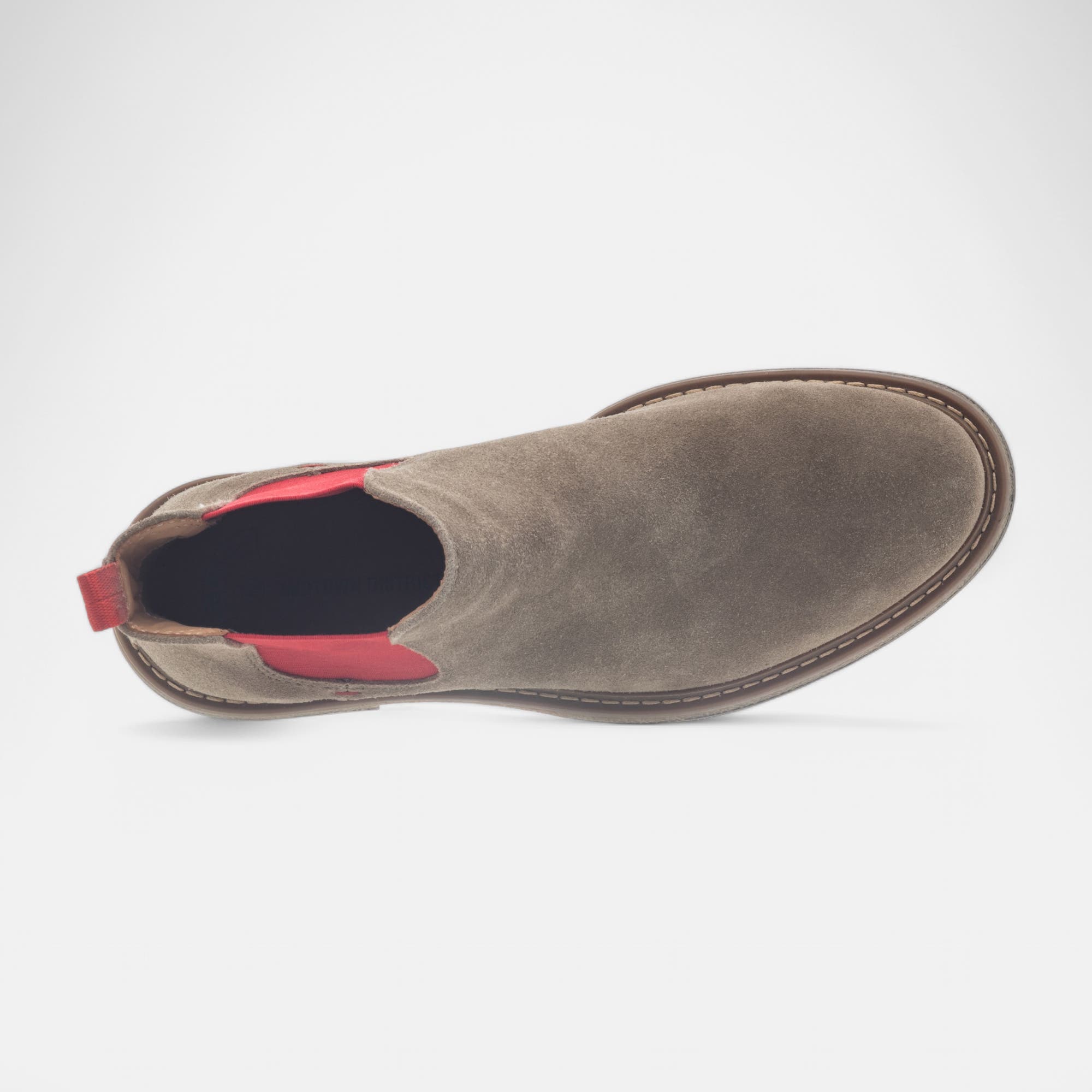 Boots chelsea Homme en cuir beige