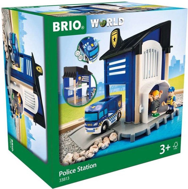 BRIO Politie Station - 33813 - Treinbaanonderdeel