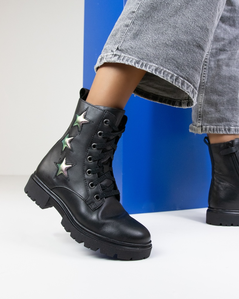 Nelson Kids Veterboots  - zwart