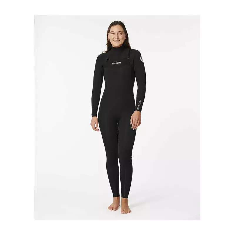 Combinaison intégrale femme RIPCURL Dawn Patrol 5/3 Chest Zip Black