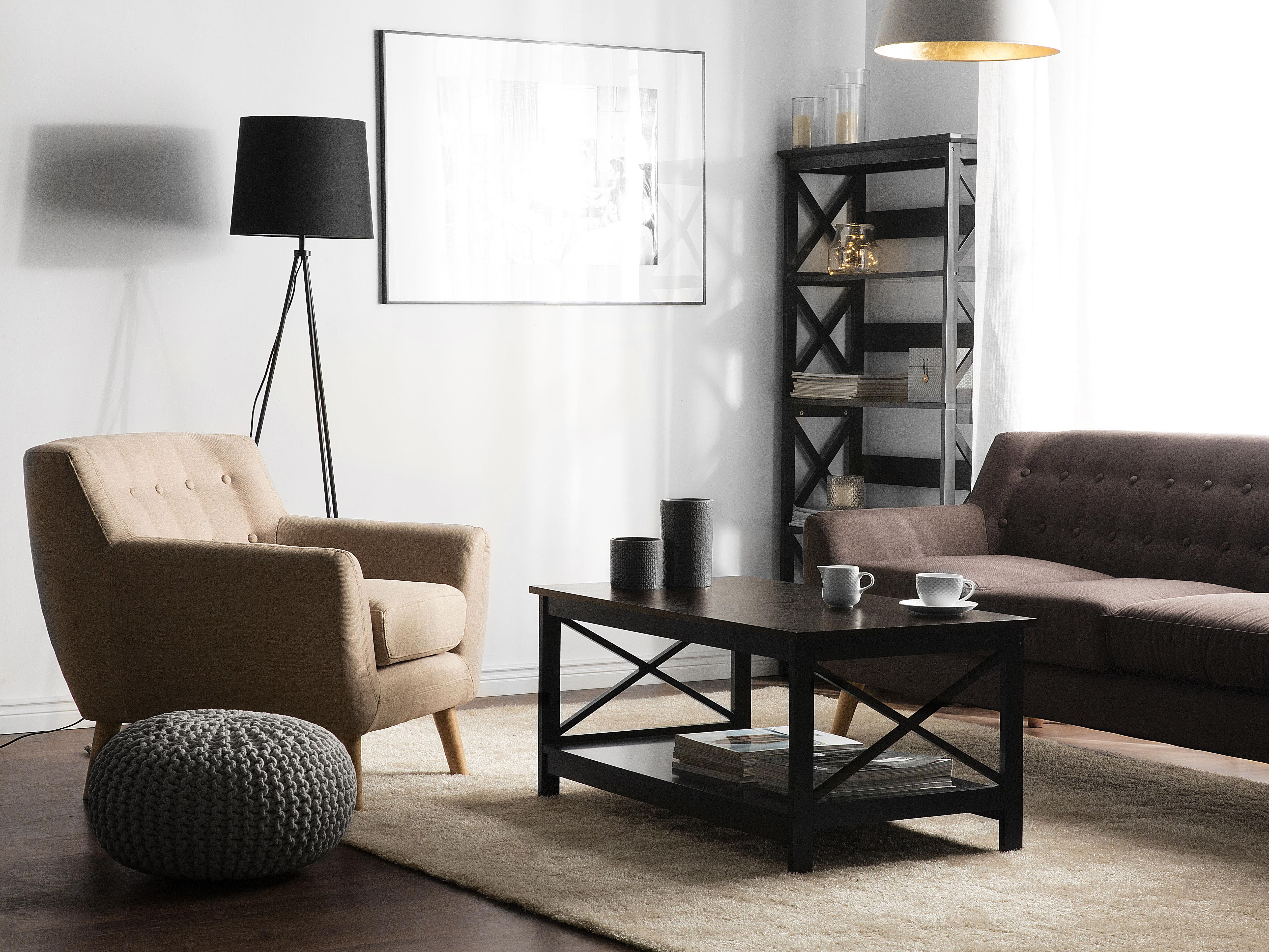 Salontafel FOSTER Zwart