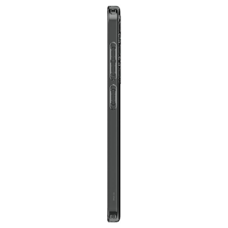Samsung Galaxy S24 Liquid Crystal Case Gummi Hülle (ACS07344) - Space Crystal (Grau / Transparent)