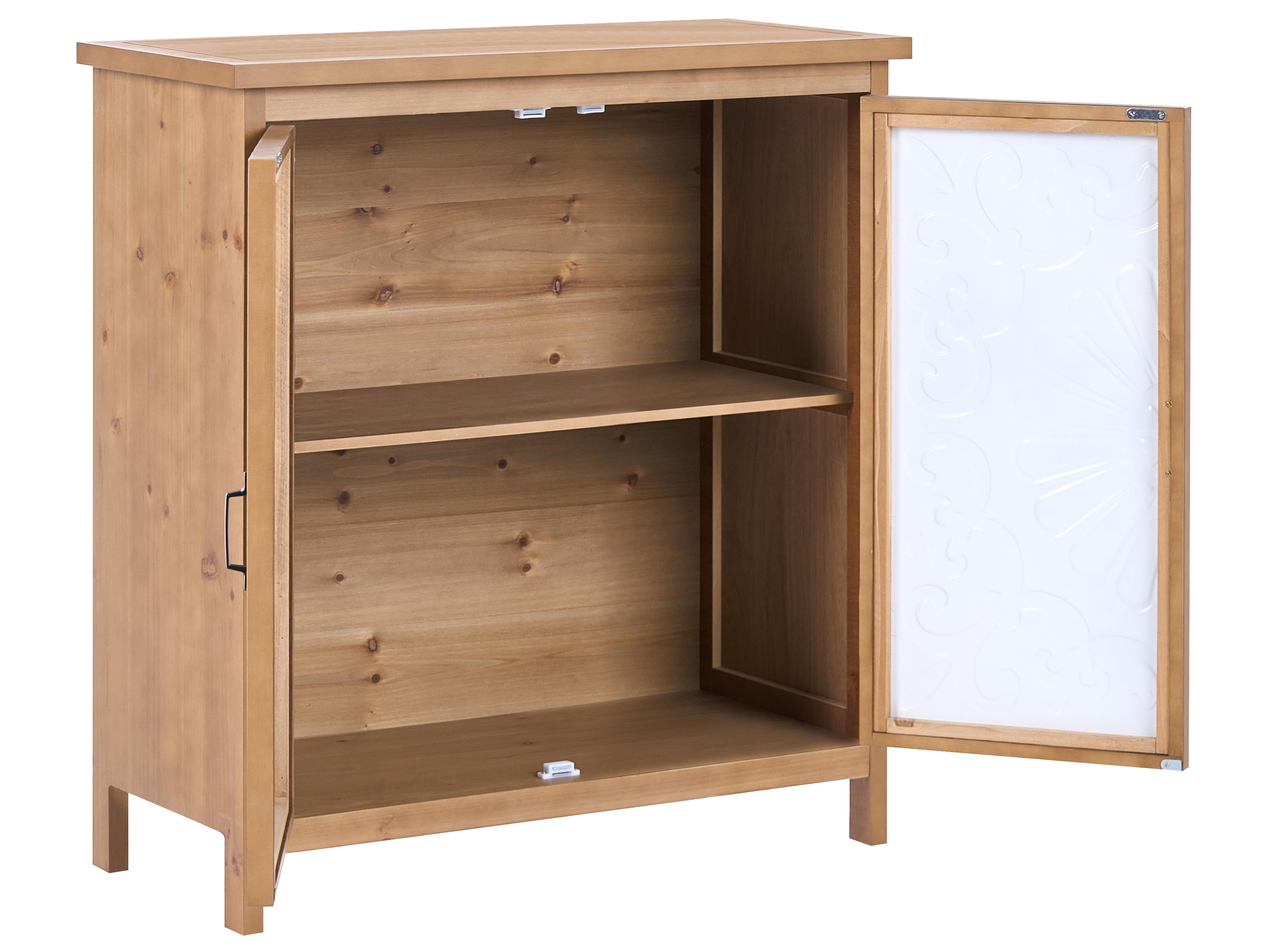 Dressoir met 2 deuren MATARANKA Bruin