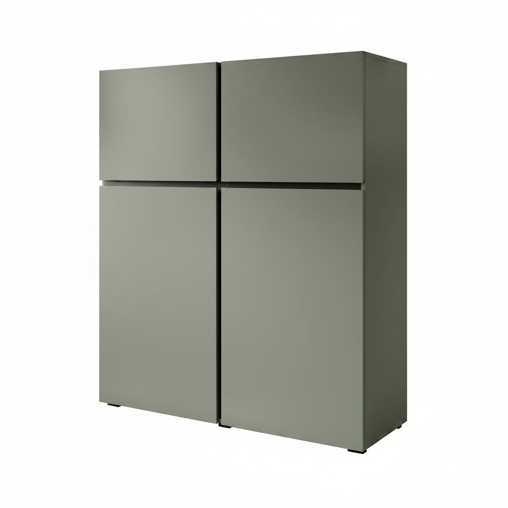 Cainan - Dressoir - Groen - 119x40x139 cm