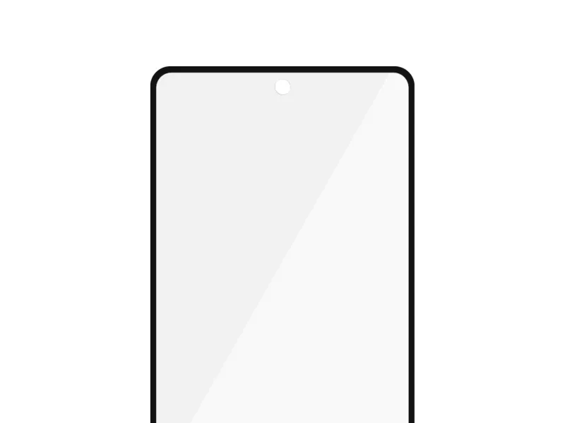 PanzerGlass™ | Case-Friendly - Skærmbeskytter for mobiltelefon - Edge-to-Edge fit - rammefarve sort | Samsung Galaxy A52/A52 5G