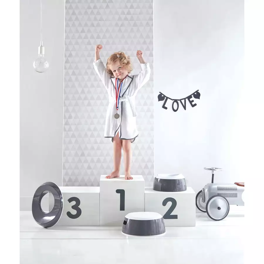 Luma® Babycare Trittschemel Dark Grey