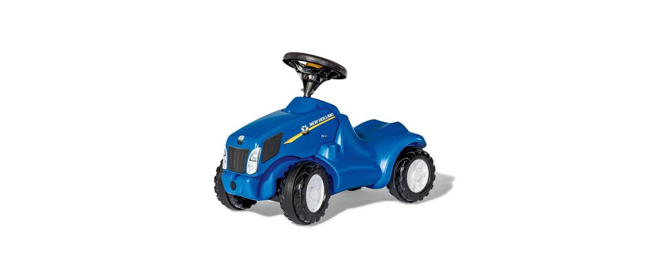 Rutschfahrzeug Minitrac New HollandBabyrutscher mit Hupe