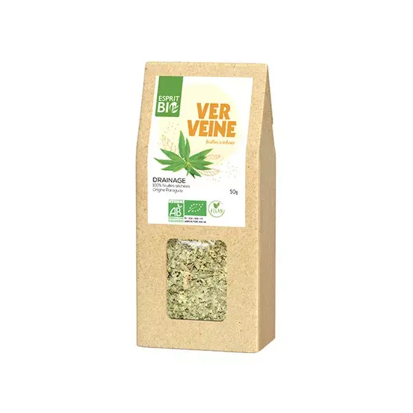 Folhas de chá de verbena orgânica 50g