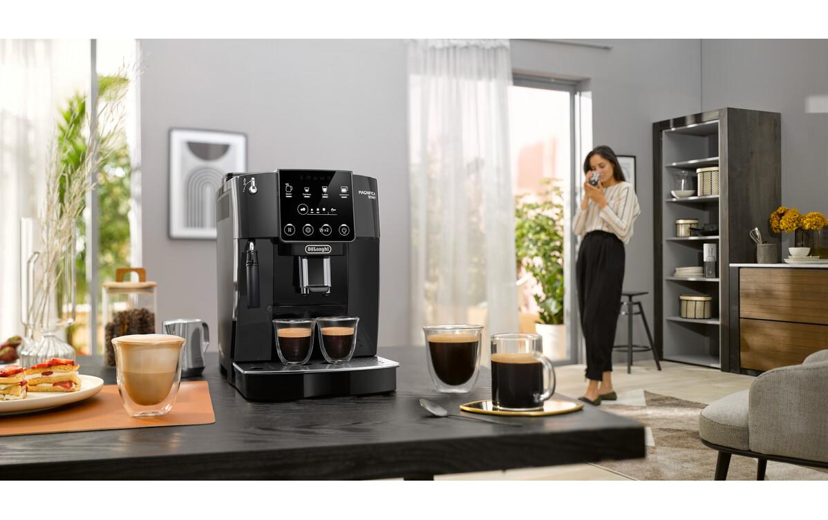 Kaffeevollautomat Magnifica Start ECAM220.22.GB Schwarz<br>Kaffeemaschine mit Milchaufschäumer