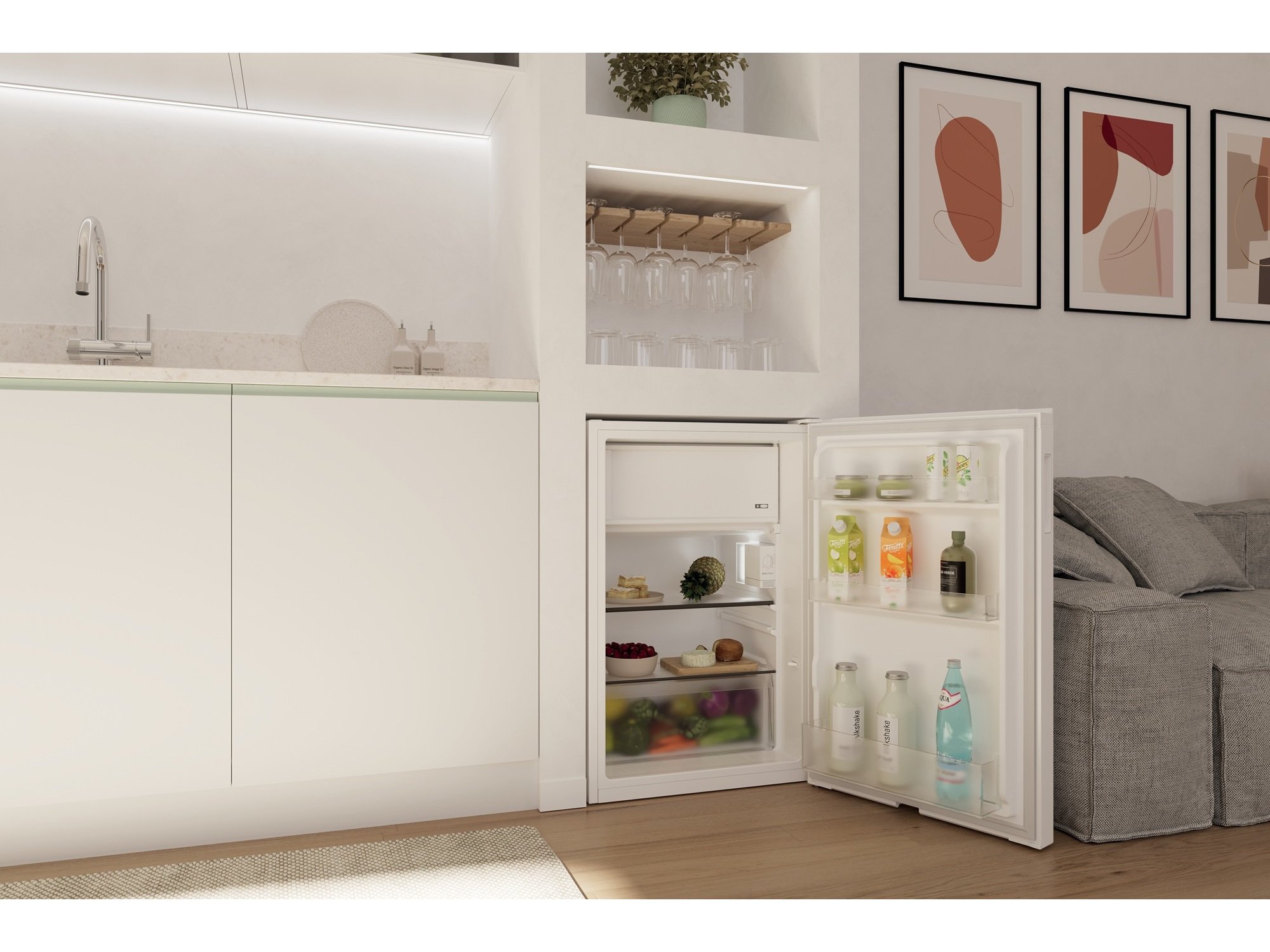 FRIGORIFICO 1 PORTA CANDY CNOQ2S58EW BRANCO E 114L
