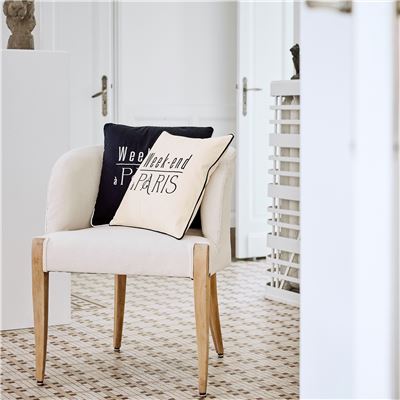 Coussin brodé 
