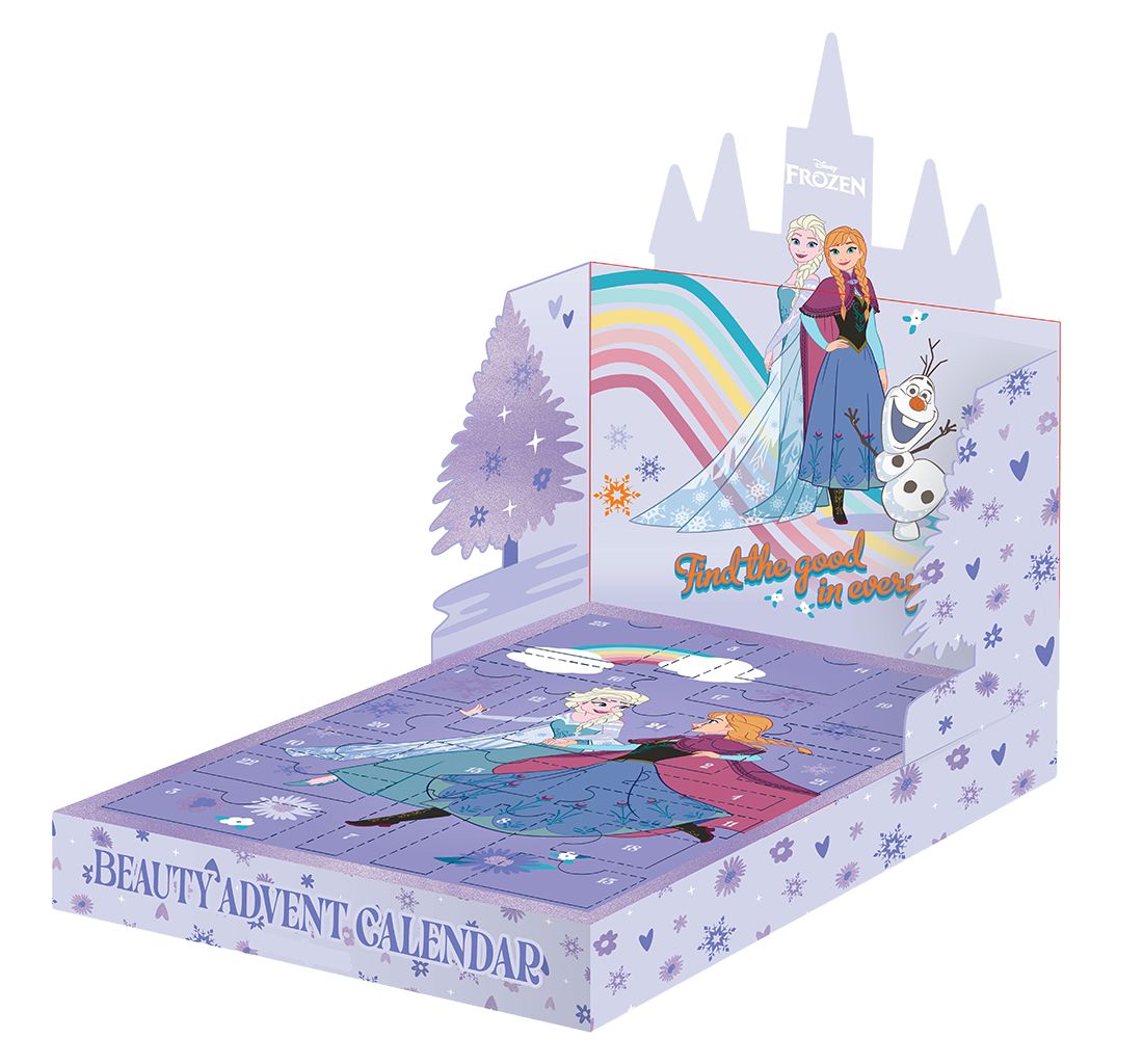 Adventskalendar 24pcs Kosmetikk Frozen The Great Outdoors
