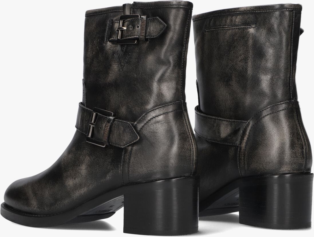 BRONX zwarte bronx biker boots new-camperos 47528-a