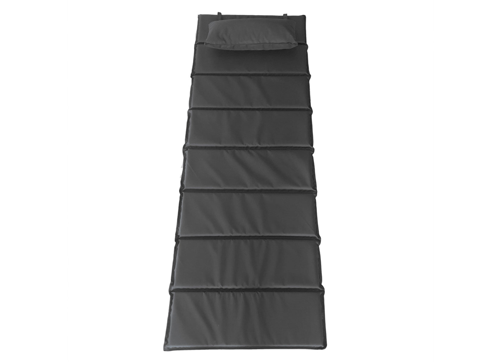 Home Deluxe Auflage 2er-Set für TAIGA Wellenholzliege Anthrazit