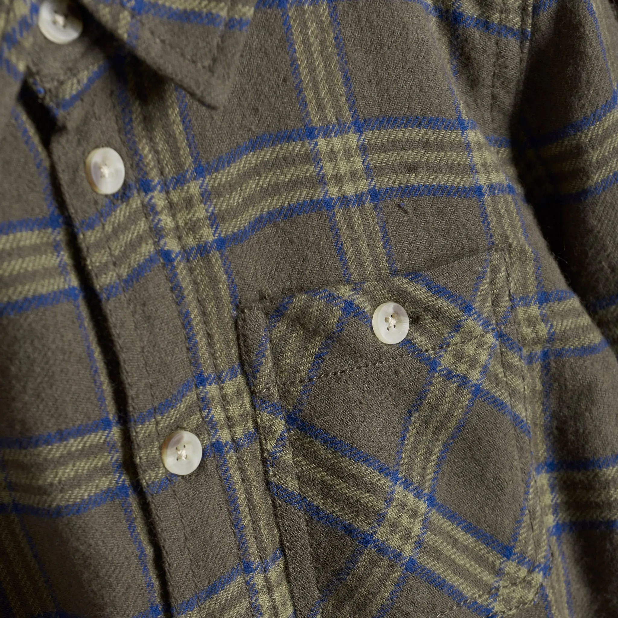 Minymo Chemise Carreaux Olive 3-8ans