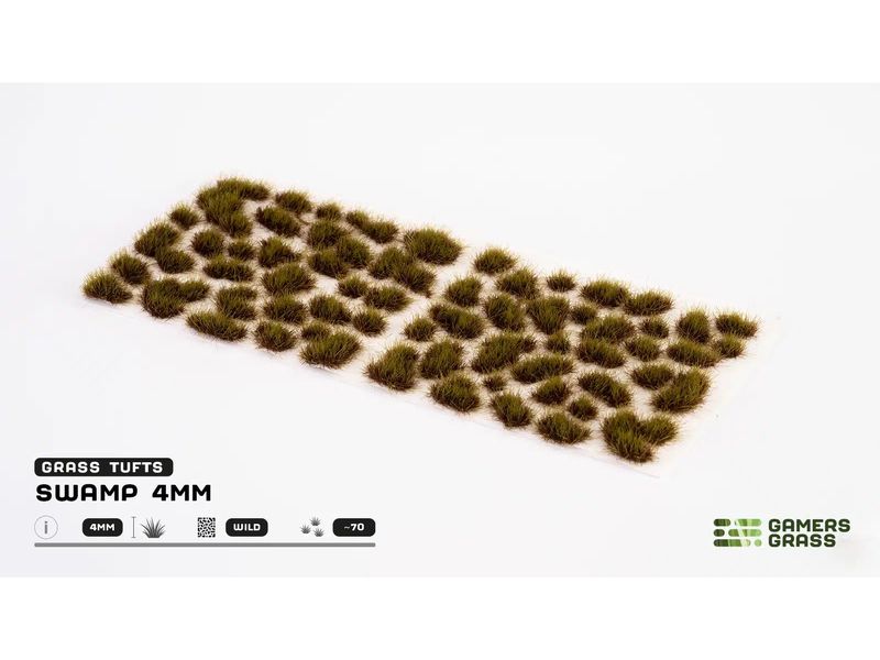 GamersGrass Tufts Small Swamp 4 mm Hochwertige Tufts für den Gelände- und Miniaturenbau