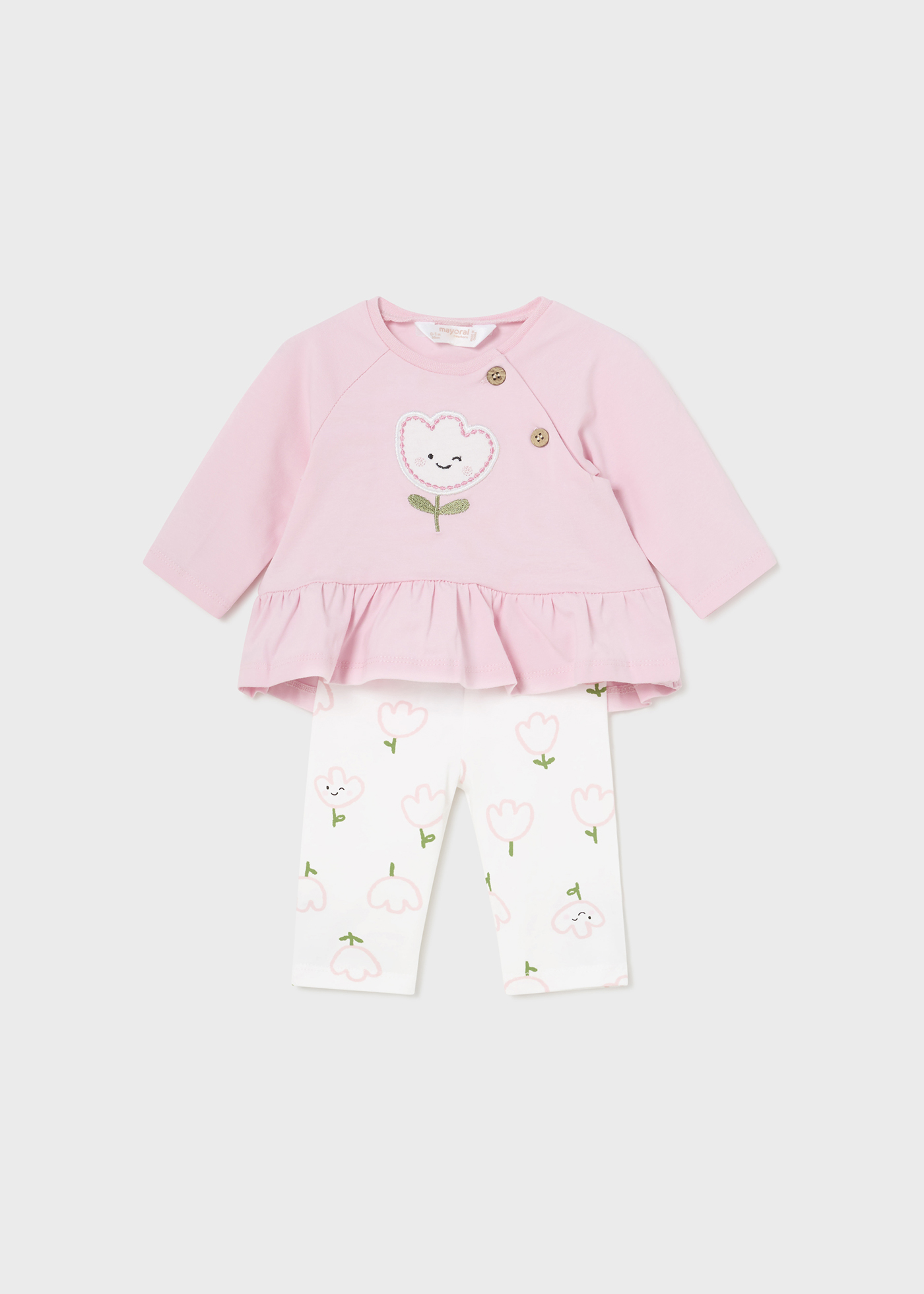 Conjunto de algodão Better Cotton para recém-nascido, 4 peças, cor milho