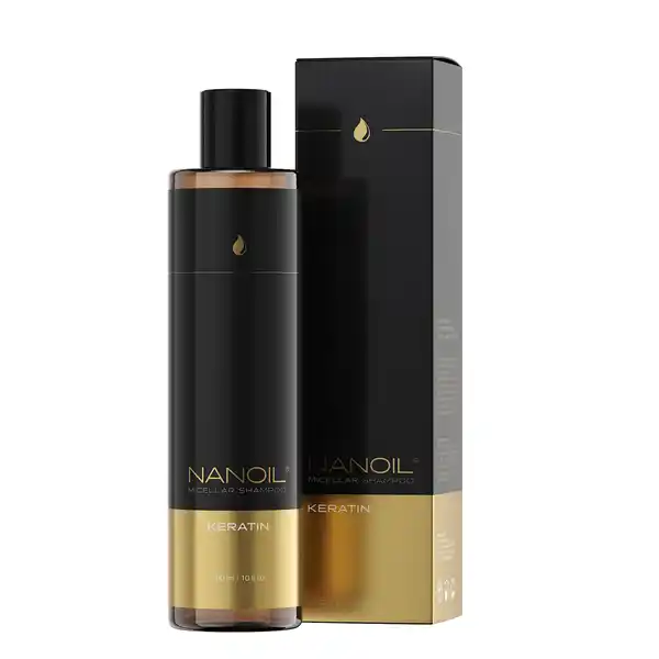 Mizellenshampoo mit Keratin