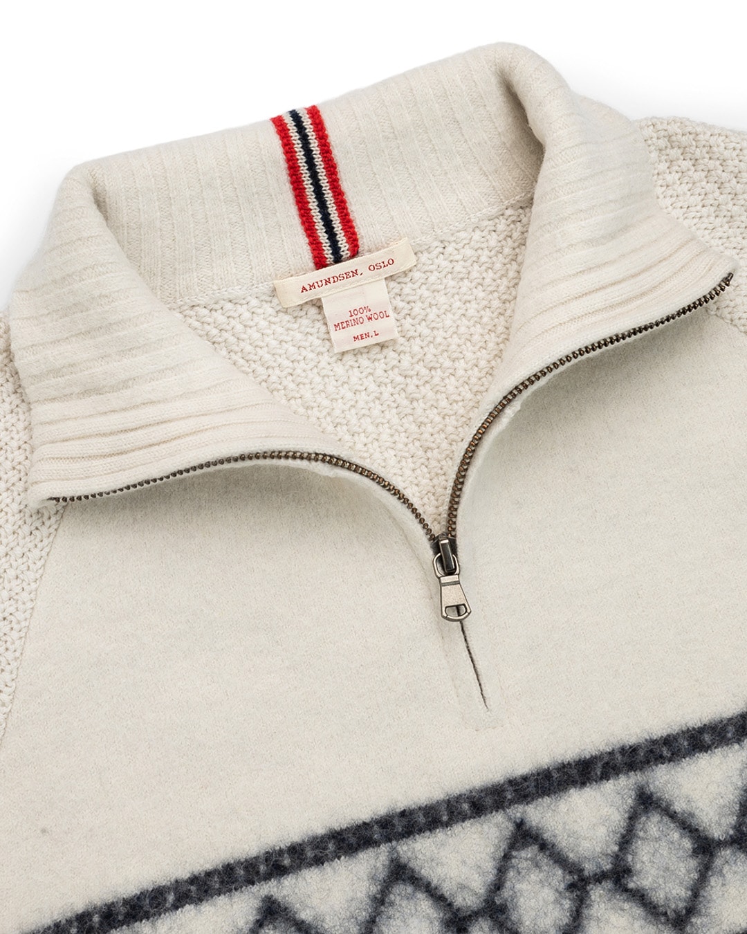 Amundsen Sports Boiled Ski Sweater, Herre<br>Deilig genser i 100% merinoull!