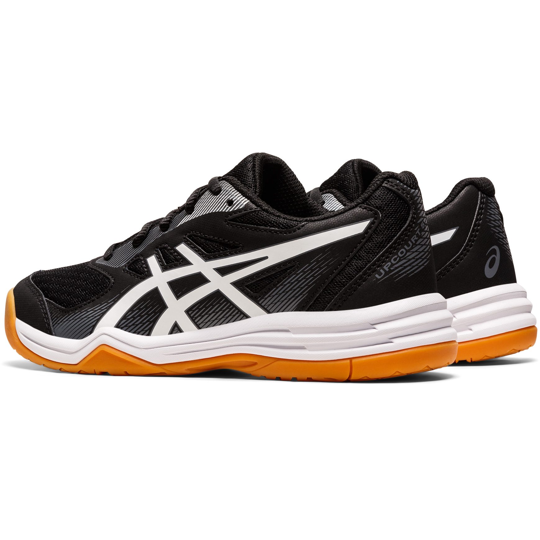 ASICS Upcourt 5 GS Hallenschuhe Kinder schwarz