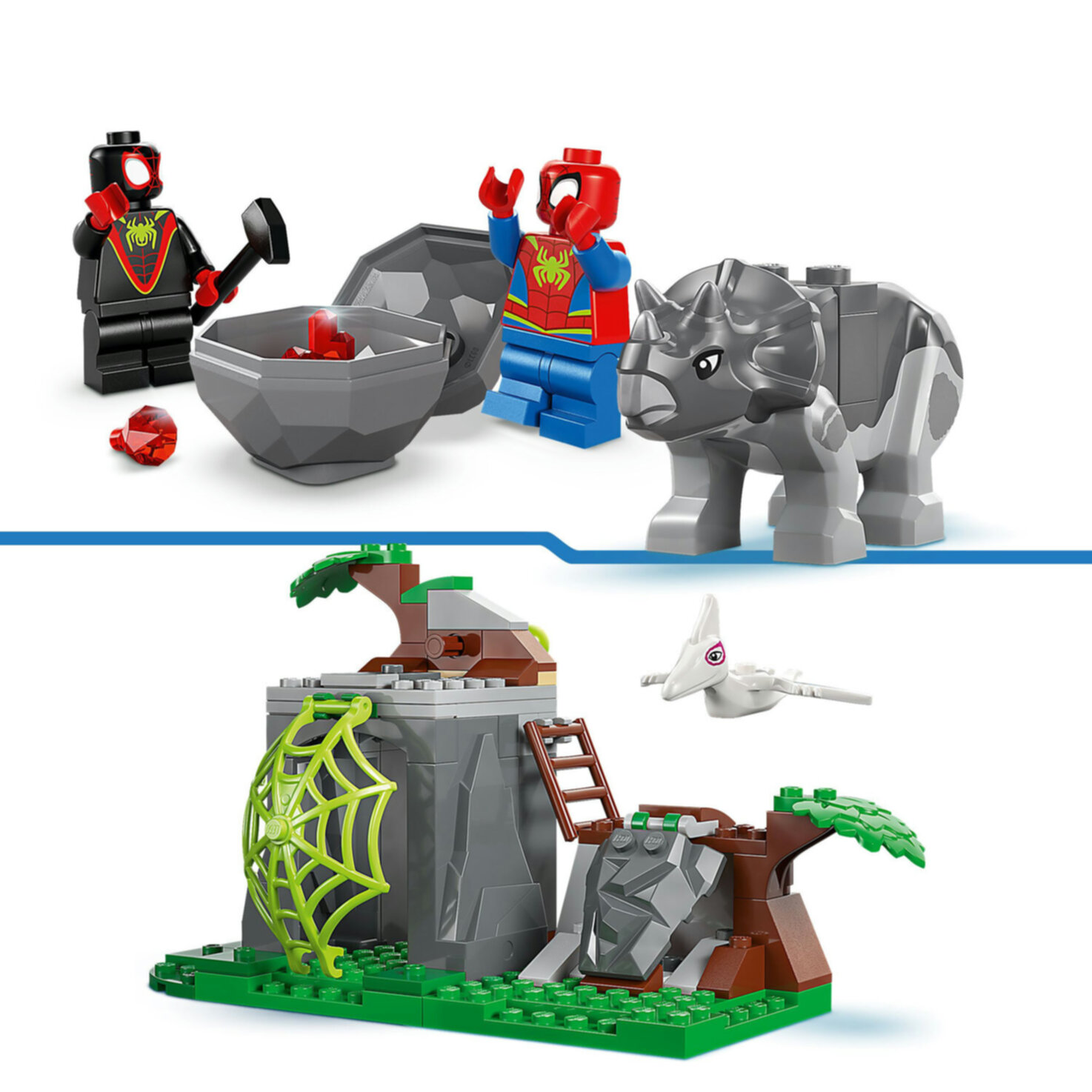 LEGO® Marvel 11199 Spideys Team auf Rettungsmission im Dino-Truck ab 4 Jahren