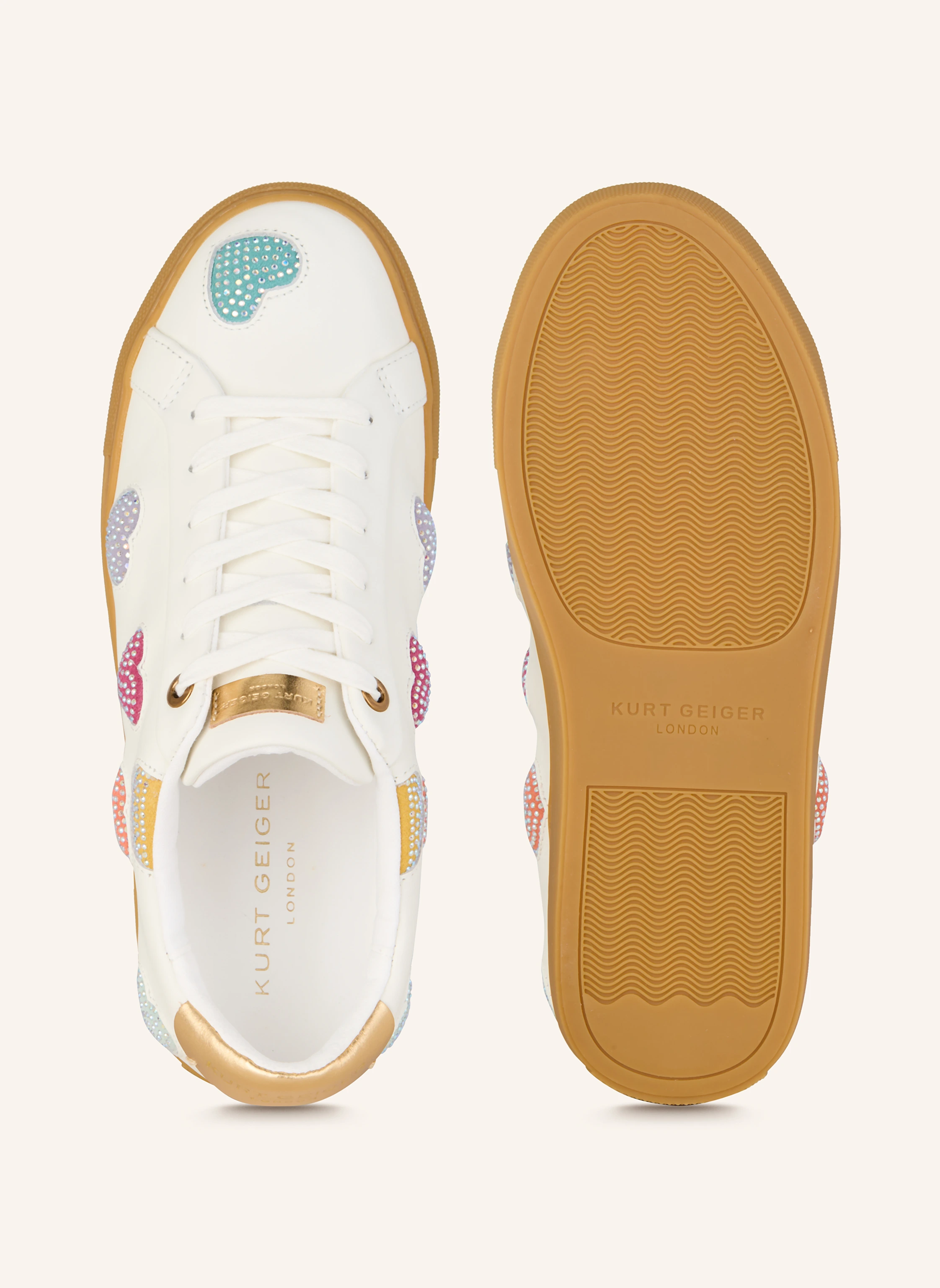 KURT GEIGER Sneaker LANE LOVE mit Schmucksteinen