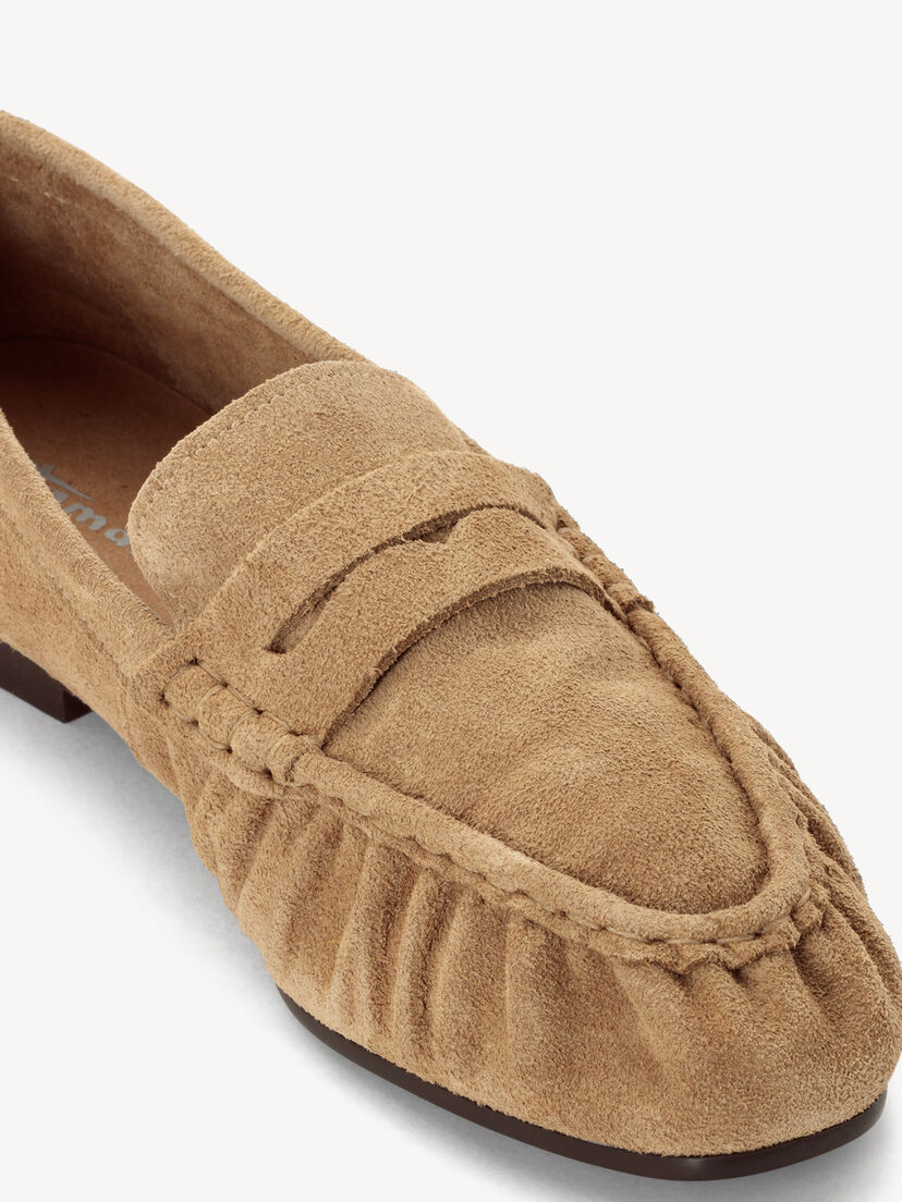 Leren Mocassin - beige
