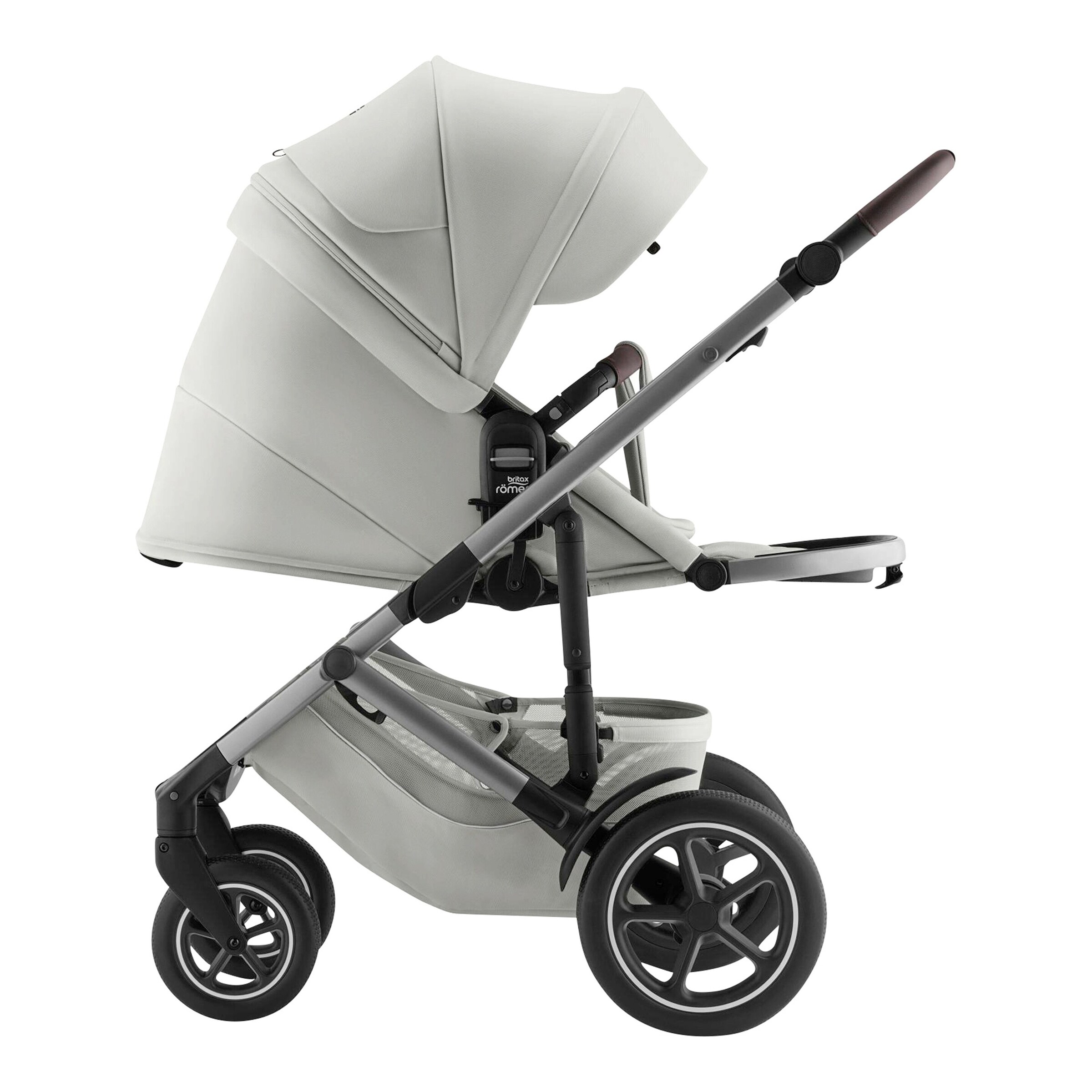 Britax Römer - Britax Römer Diamond Kombikinderwagen SMILE 5Z LUX Trio-Set inkl. Babyschale BABY-SAFE PRO i-SIZE linen grey