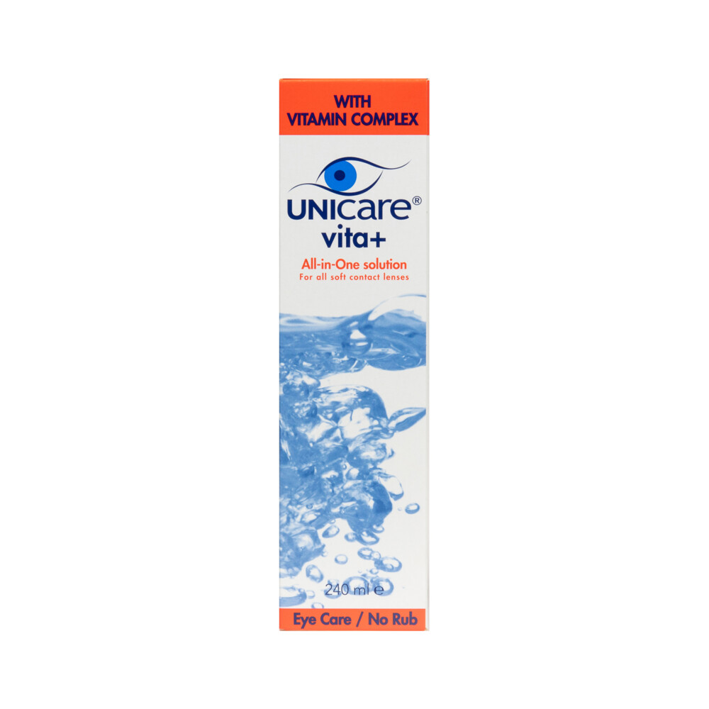 Unicare Vita+ Alles-In-Een Vloeistof Zachte Contactlenzen240 ml
