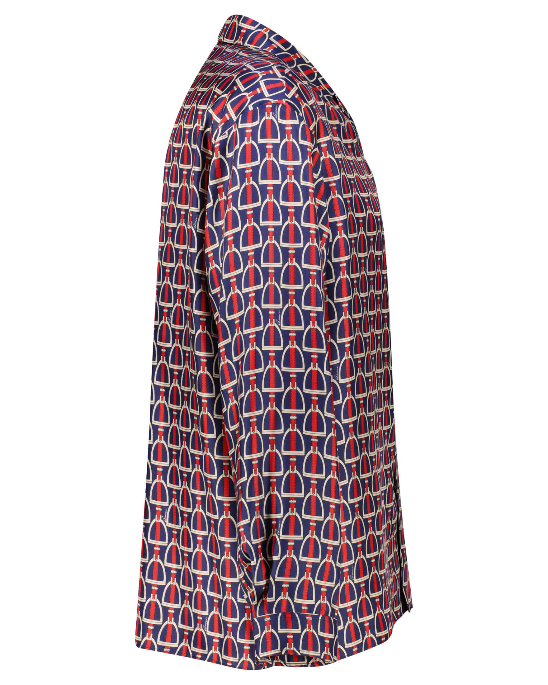 Gucci| Herren Seidenhemd BOWLING HAWAII SHIRT Langarm