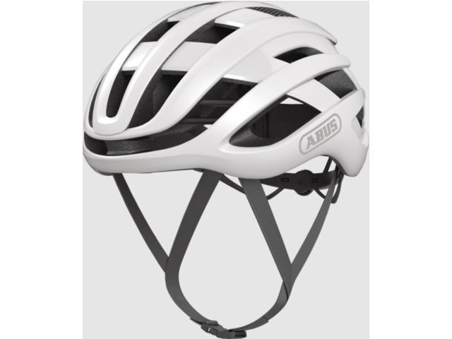 Abus AirBreaker Race Fietshelm Polar Wit