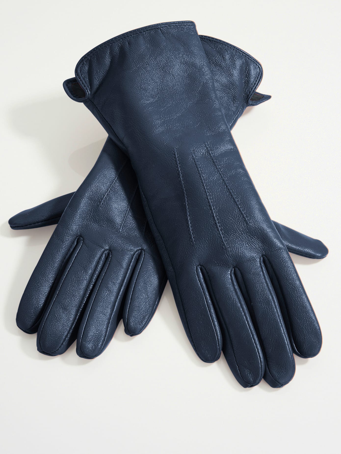 Gants accessoire mode parfait en cuir d'agneau fin
