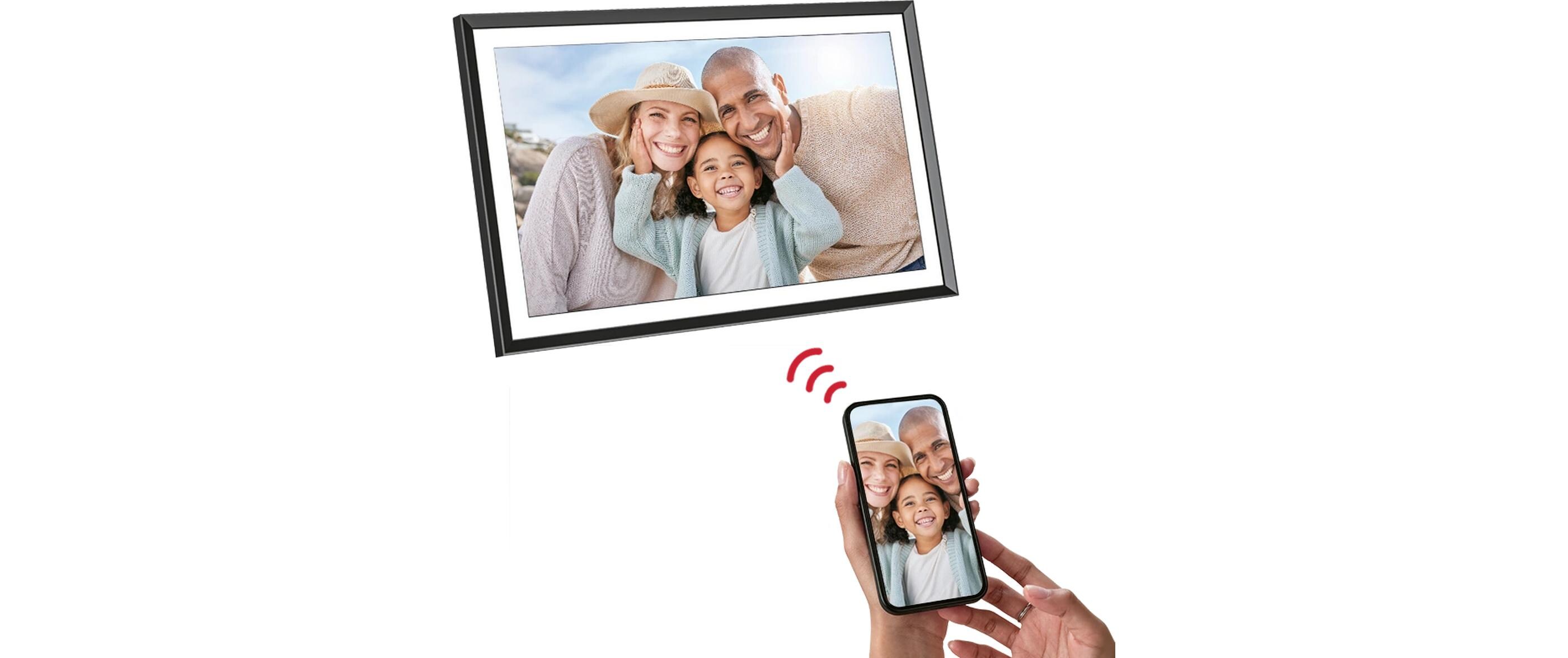 Digitaler Bilderrahmen Realiview APF1560WiFi 15.6 