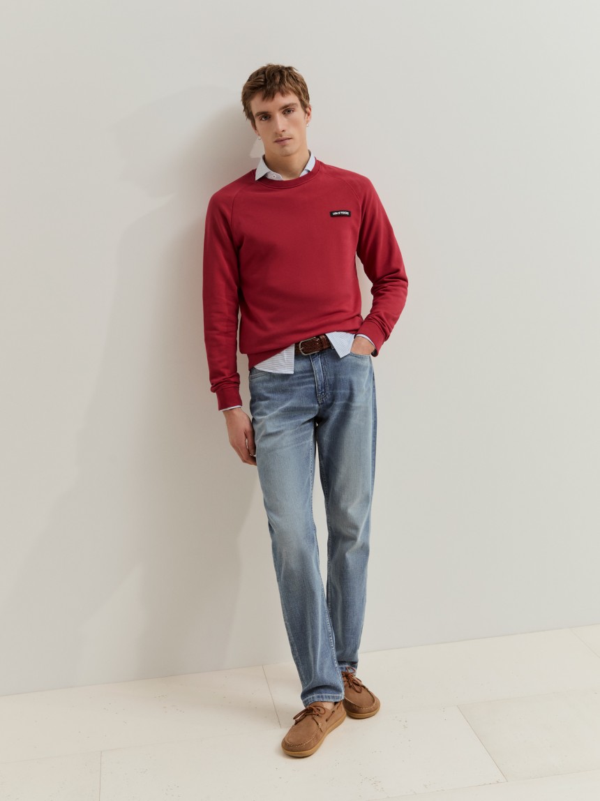 Sweatshirt de algodão