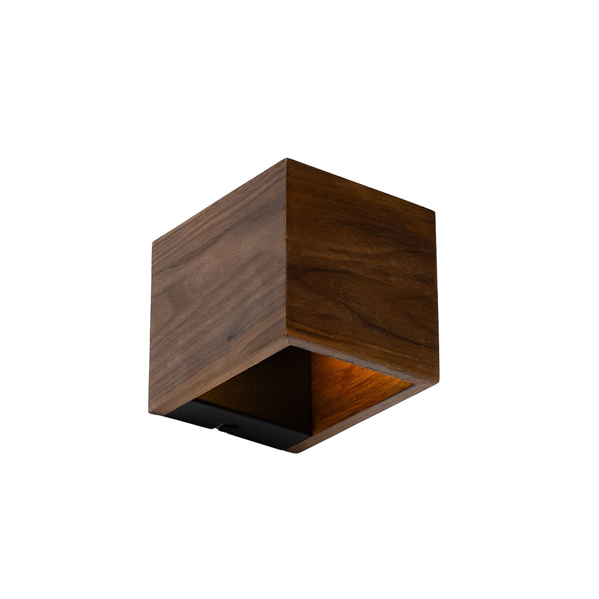 Set van 4 smart wandlampen walnoot hout incl. Wifi G9 - Transfer