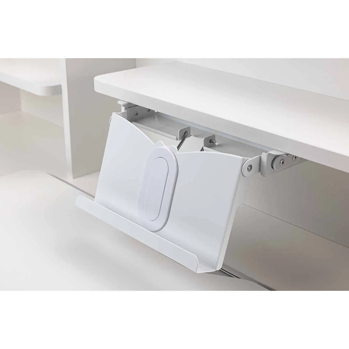 Pegane - Bureau pour enfant réglable en bois Blanc