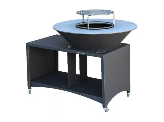 Barbecue FIESTA ISLAND GRIS 75 cm