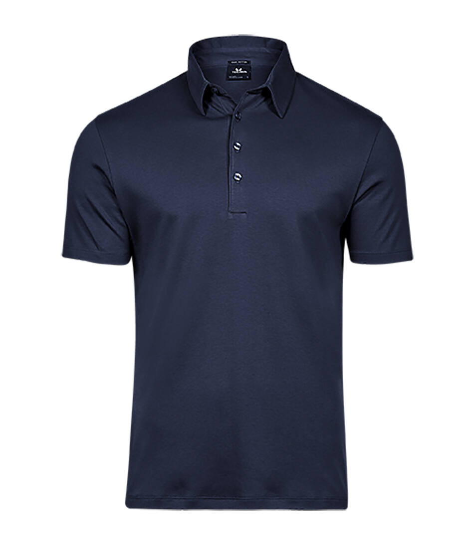 TEE JAYS TJ1440 - Polo Élégant en Coton Pima pour Hommes
