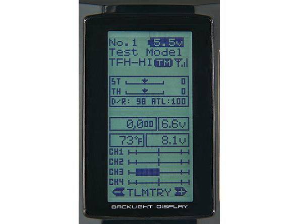 Futaba Fernsteuerung T4GRS mit R304SB Empfänger 2.4-GHz-Stick-Fernsteuerung mit 4 Kanälen für Autos und Boote
